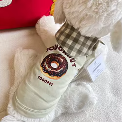 Chaleco refrescante para gatos y perros – Cuello cuadros primavera