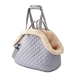 Transportín acolchado para gatos y perros pequeños - forro extraíble