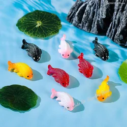Paisaje flotante con peces falsos para acuario - Decoración de pecera