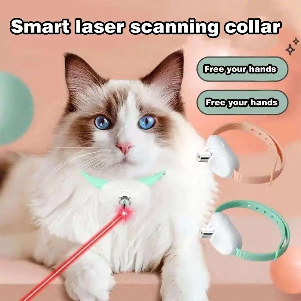 Collar láser para gatos – Juego interactivo que reduce ansiedad - imagen 5