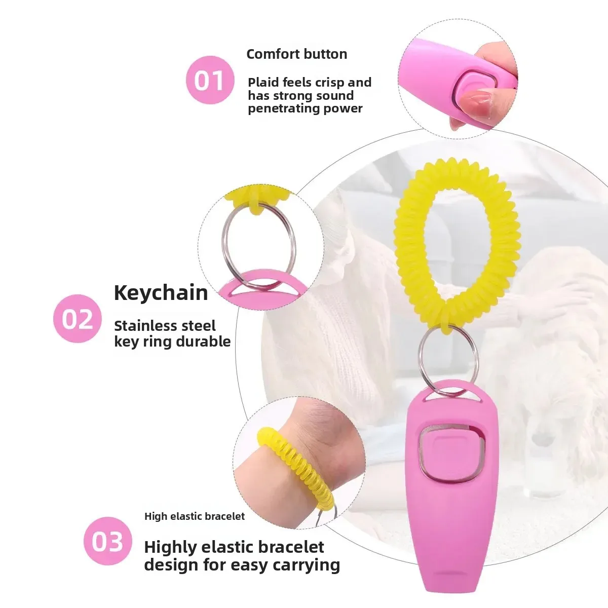 Entrenador de perros, silbato para mascotas, utensilios de entrenamiento para perros, silbato de entrenamiento para mascotas, artefacto de entrenamiento para perros, suministros para perros