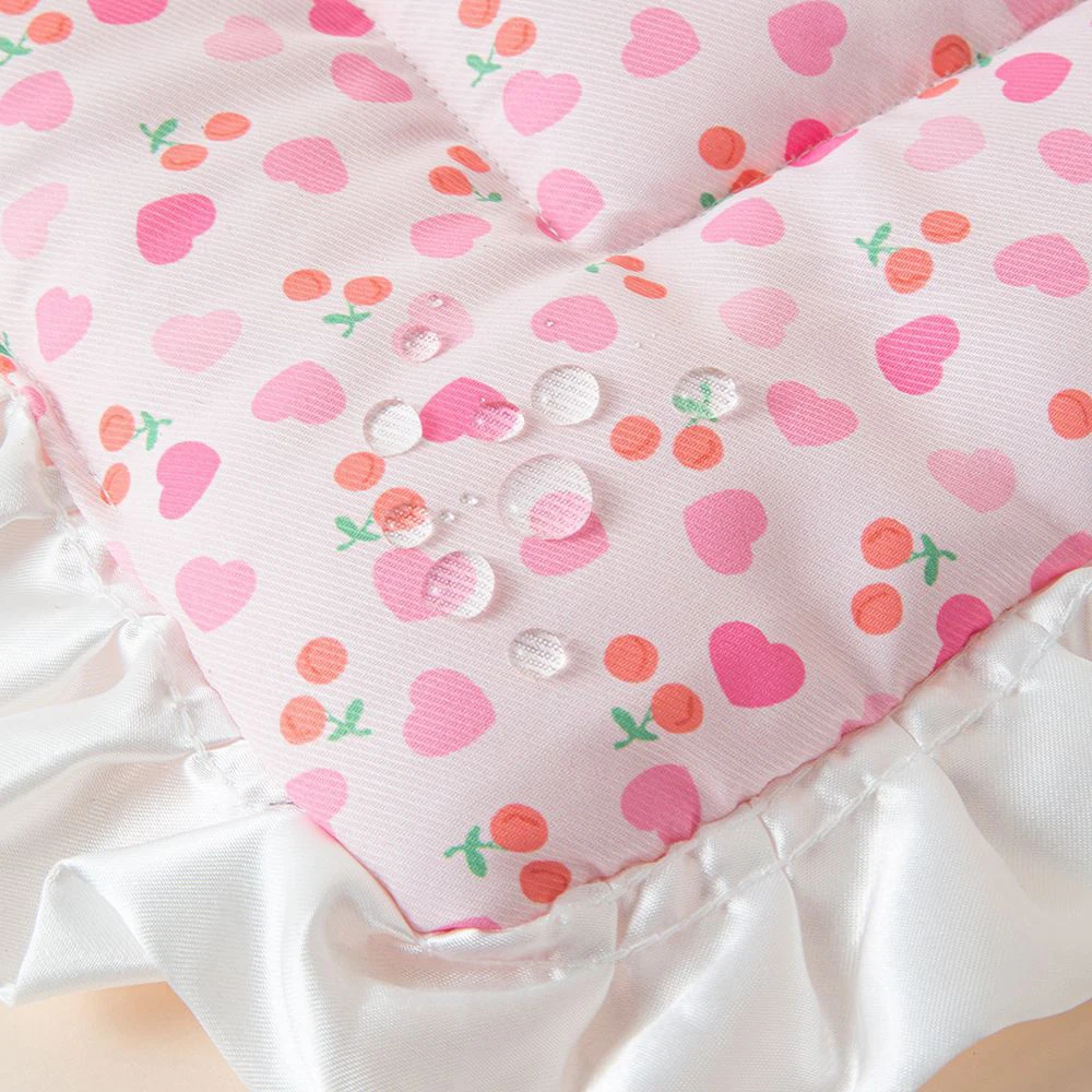 Estera fresca de verano para perros, cama refrescante, almohadilla de hielo para mascotas, esteras lavables con estampado de sandías y fresas, cama para dormir para perros grandes y pequeños