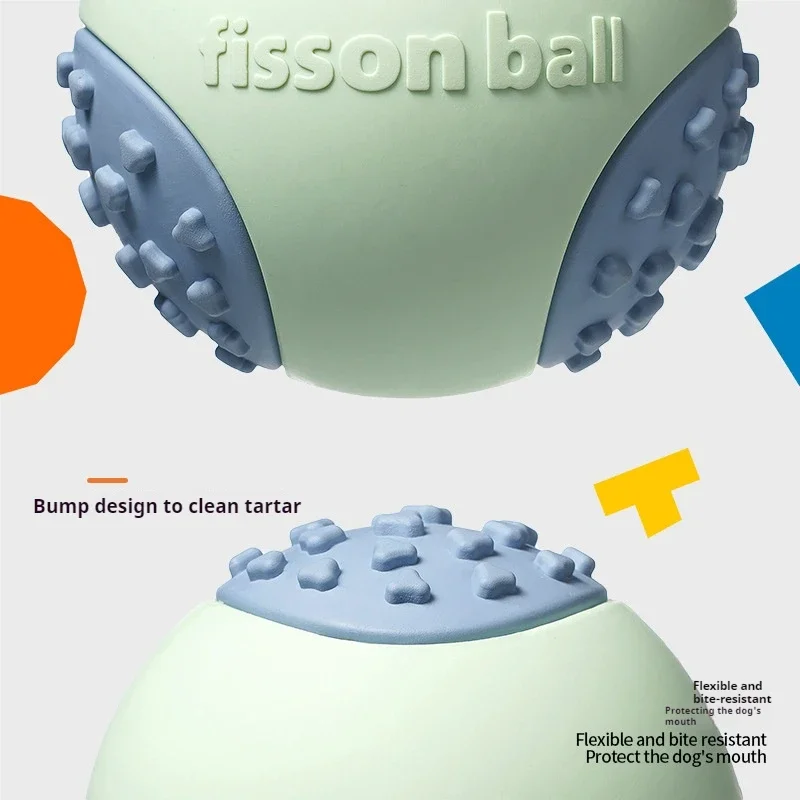 Suministros para mascotas resistentes al sonido, resistente a las mordeduras, juguete para cachorros, agua flotante, pelota interactiva de goma para perros - imagen 5