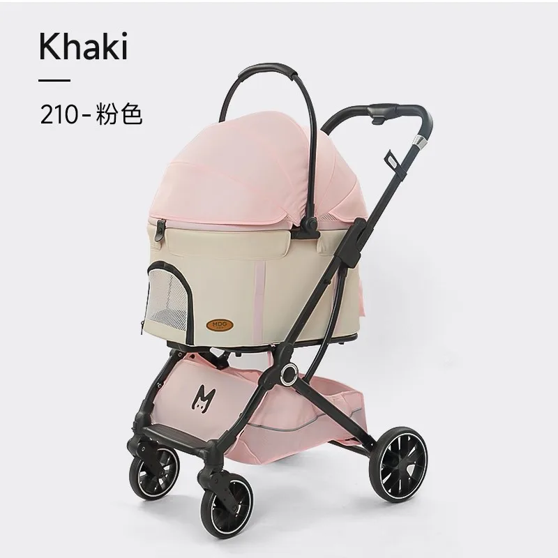 Carrito de viaje plegable para gatos y perros – Tamaño mini y medio