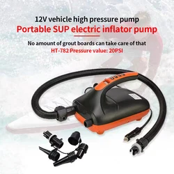 Inflador con pantalla para colchonetas hinchables gatos y perros