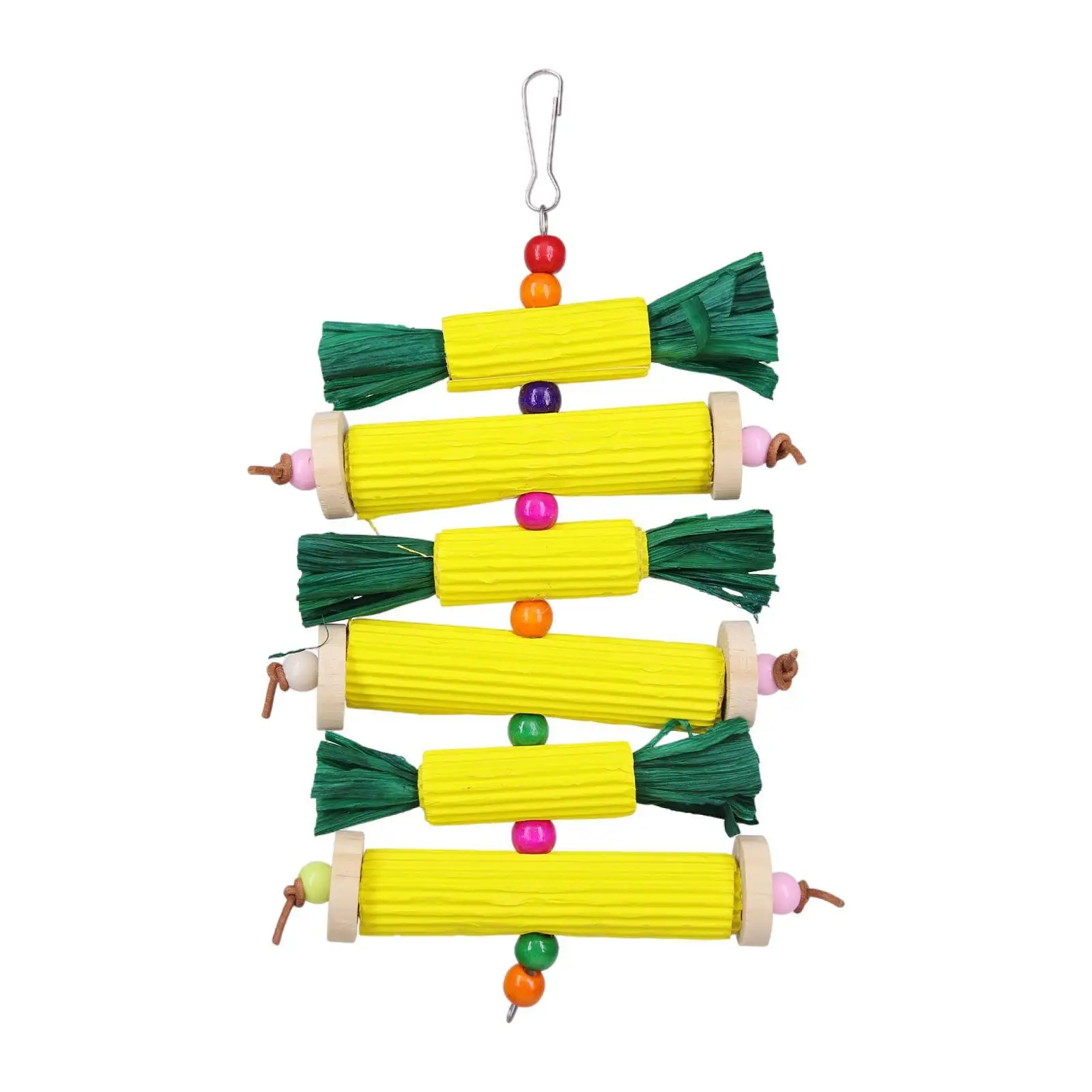 Juguete para pájaros, juguete para rasgar loros, juguete para masticar para cacatúas, araras, periquitos - imagen 2