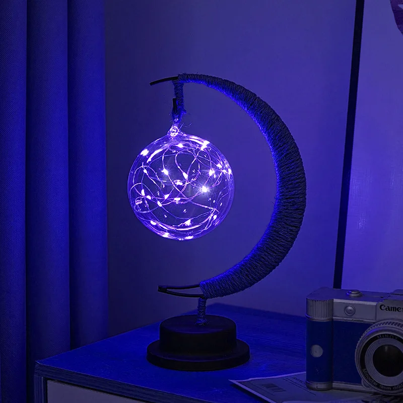 blue light ball