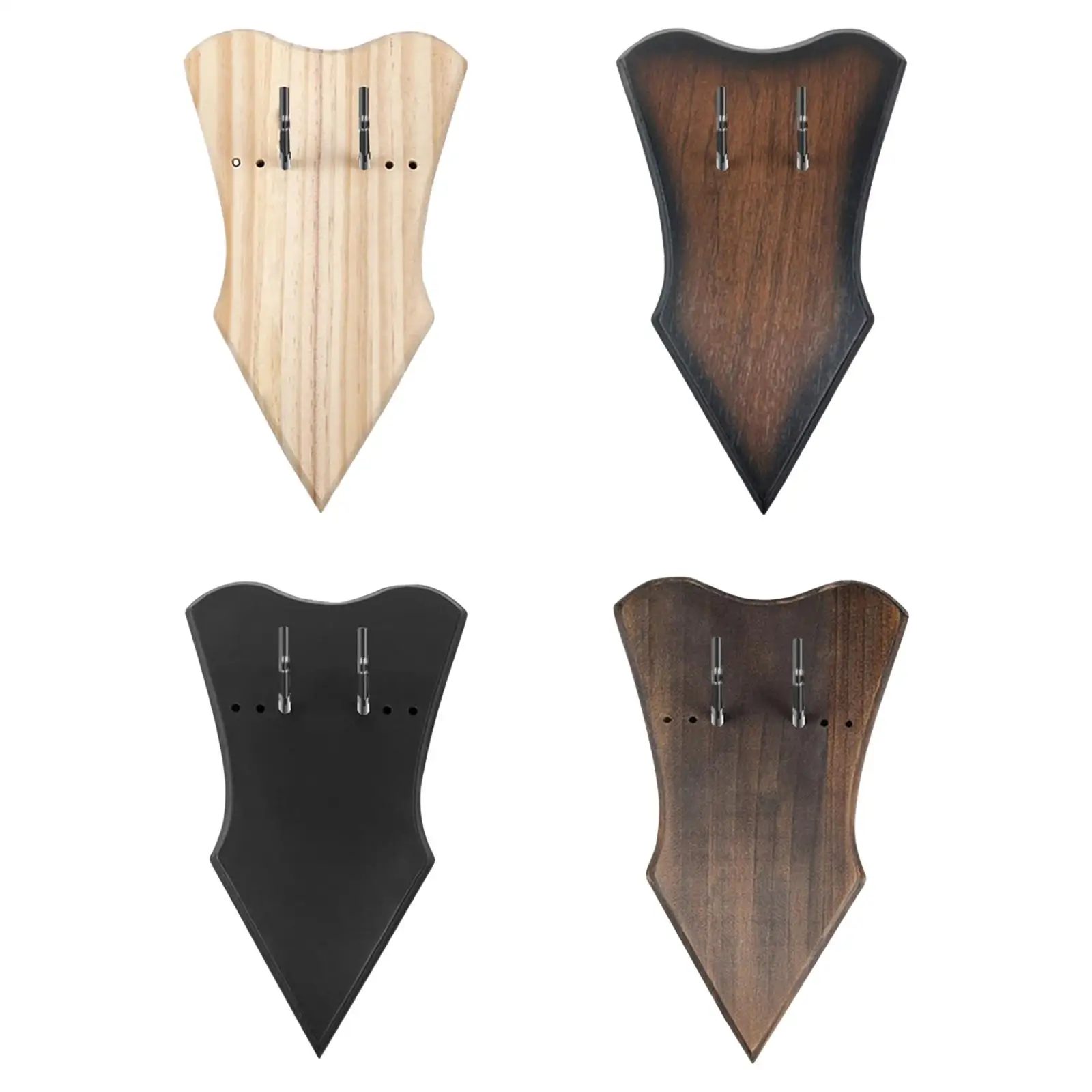 Sword Stand Hanging Board Wooden Sword Wall Mount for Housewarming Gift