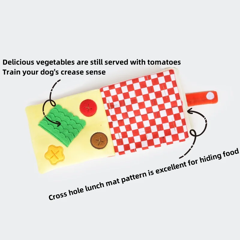 Estera para snuffle para perros, libro, estera para snuffle para mascotas, esteras de alimentación para mascotas, almohadilla para olfatear cachorros, perros y gatos, rompecabezas interactivo, juguetes para mascotas - imagen 4
