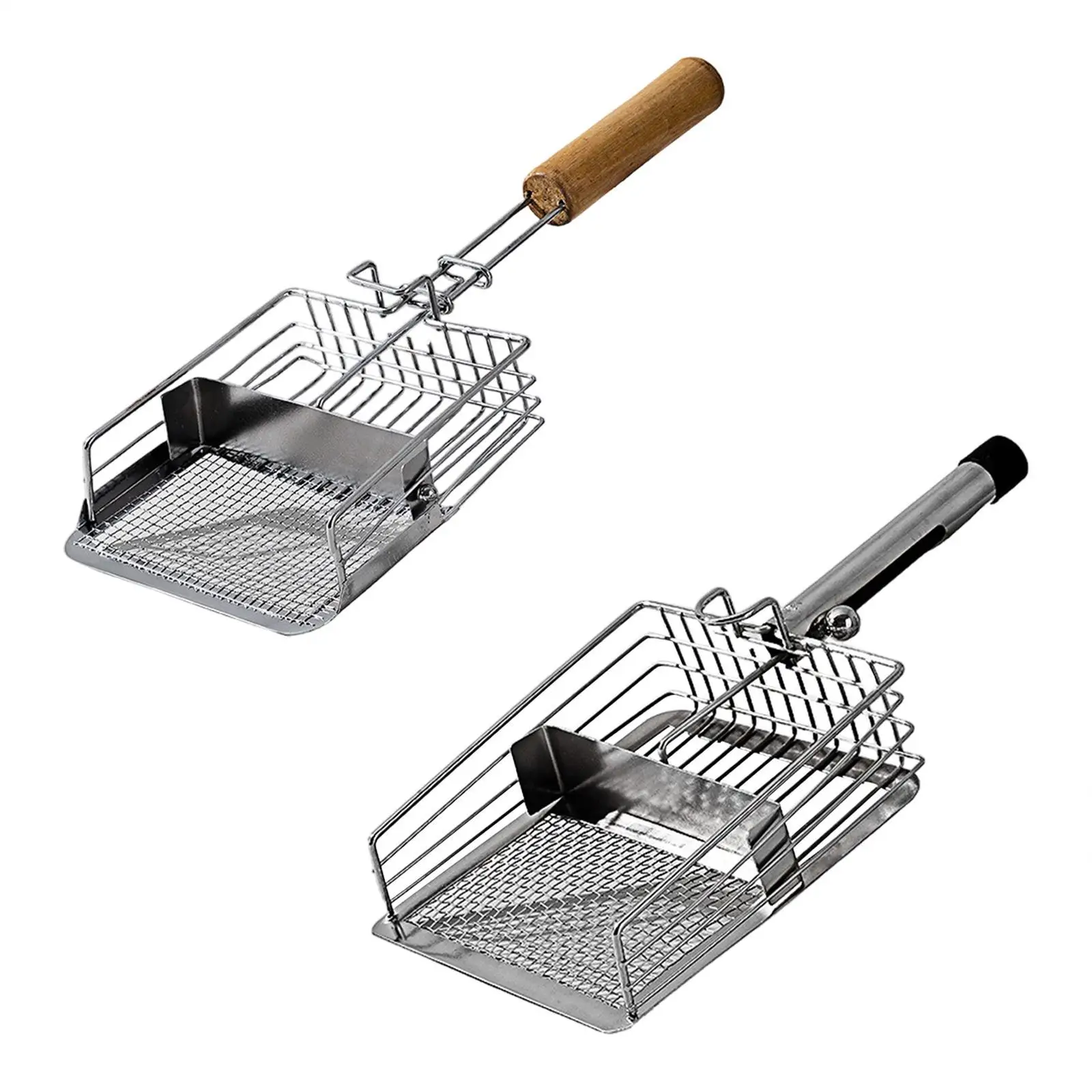 Pala de arena portátil para gatos, pala de arena de Metal para mascotas, suministros para conejos - imagen 2