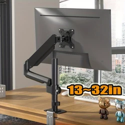 Soporte de monitor ajustable para escritorio 13-32 pulg. VESA 100x100