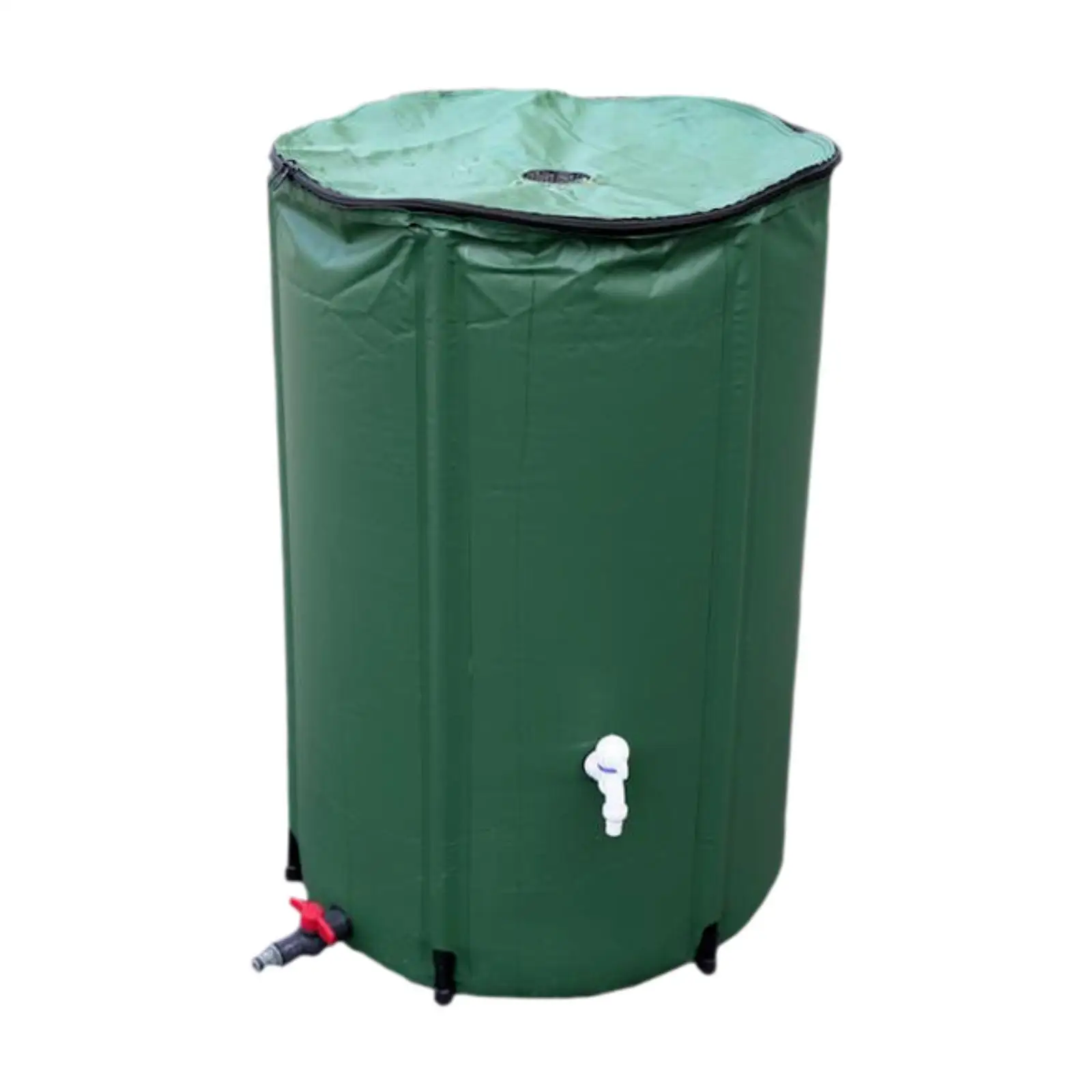 Foldable Rain Barrel Water Butt Rainwater Storage Tank with Overflow Kit Water Collection Container Rainwater Collection System Foldable Rain Barrel Water Butt Rainwater Storage Tank with Overflow Kit Water Collection Container Rainwater Collection System