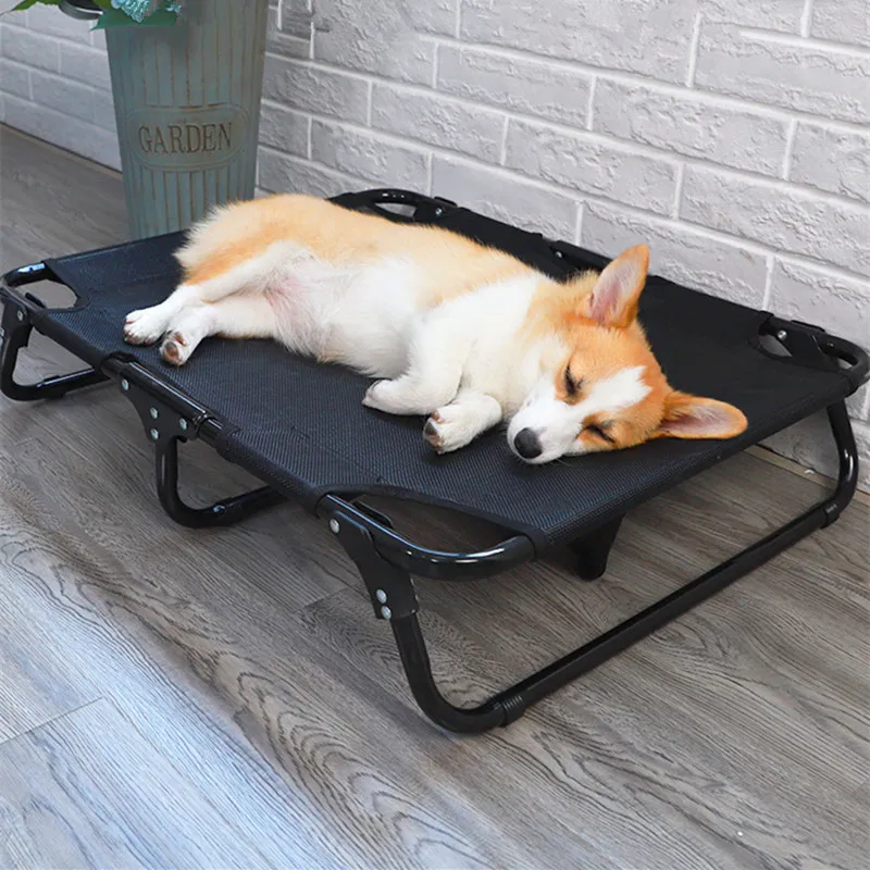 Cama plegable para perros grandes, perrera antihidratante para dormir, transpirable, a prueba de mordeduras - imagen 2