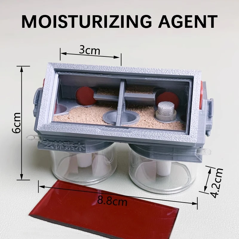 Nido de granja de hormigas con impresión 3D, nido de hormigas acrílico, humedad media, expansión infinita, casa de hormigas, Villa, caja de insectos, perrera de hormigas - imagen 2