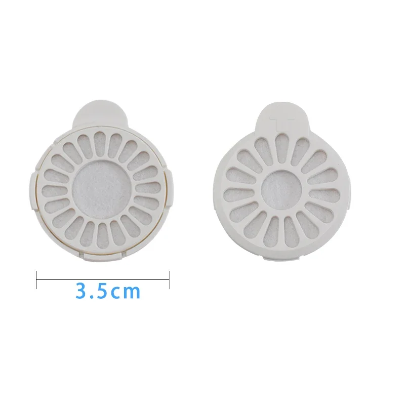 Filtro de fuente de agua para gatos, filtros de repuesto para fuente de agua potable con burbujas de Caracol, accesorios para mascotas, 6 uds./12 Uds. - imagen 4