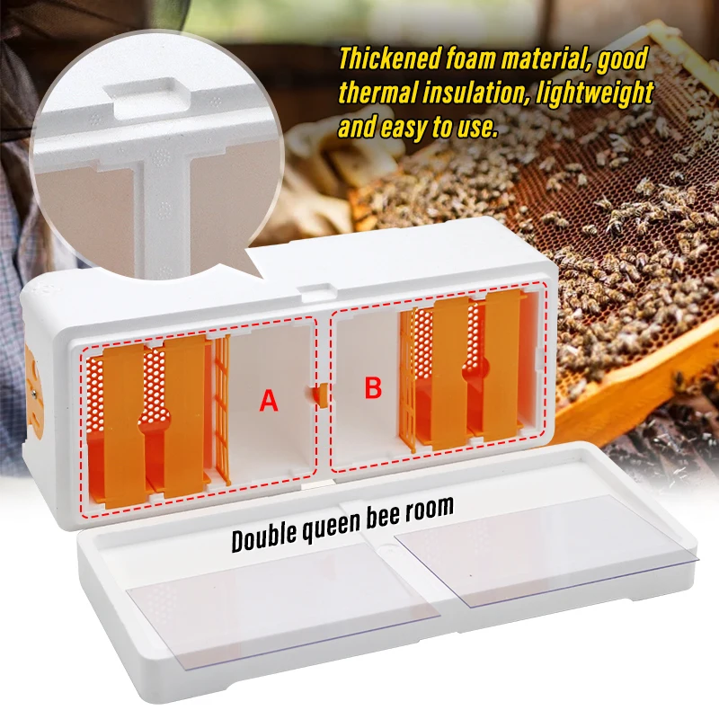 Juego herramientas apicultura – Caja cría multifuncional abejas