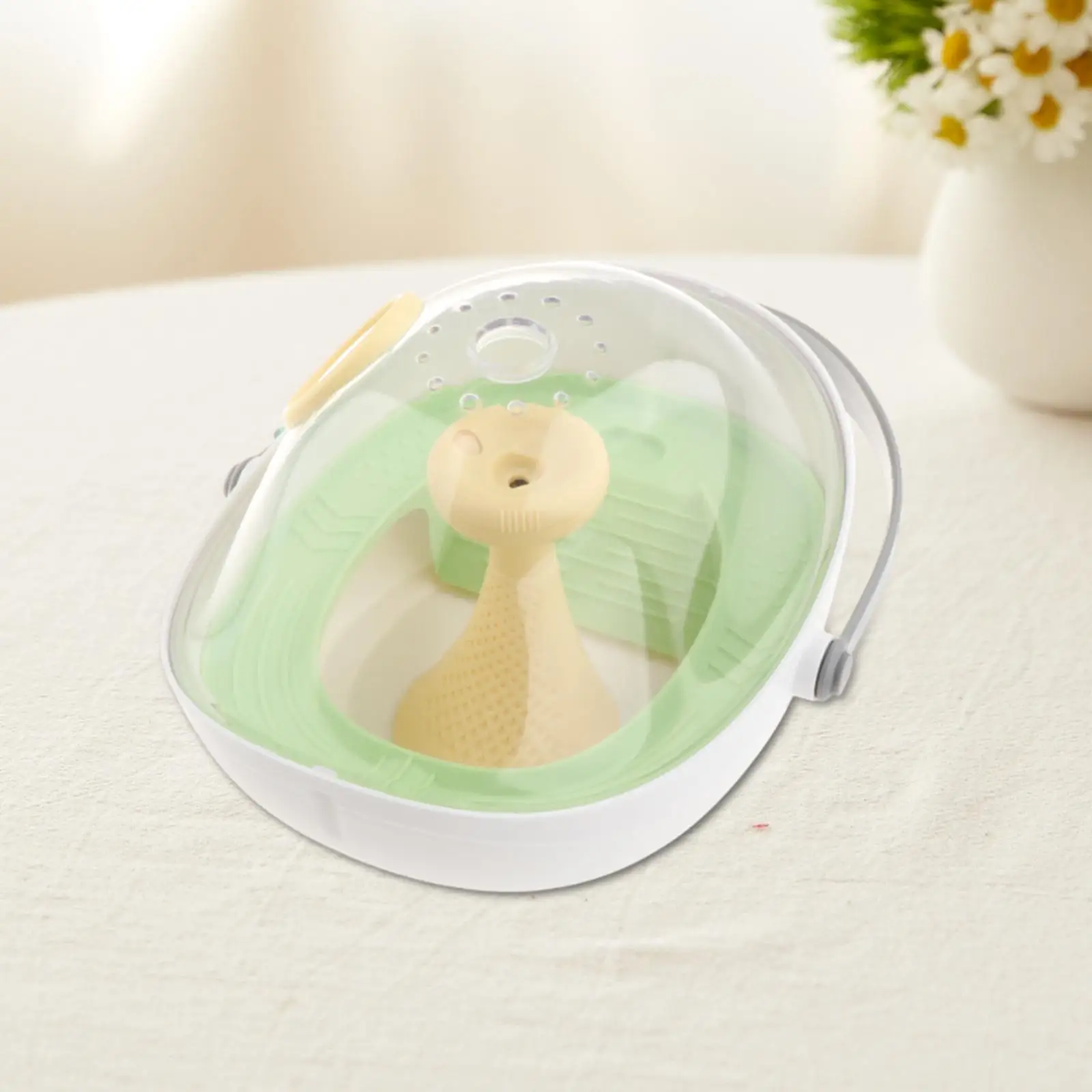 Turtle Tank Aquarium Indoor Decor Pet Supplies Portable Reptile Habitat