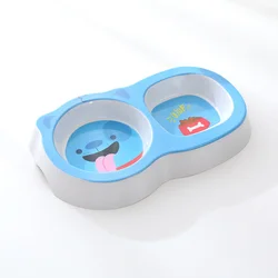 Cuenco doble para gatos y perros - comederos antideslizantes duraderos