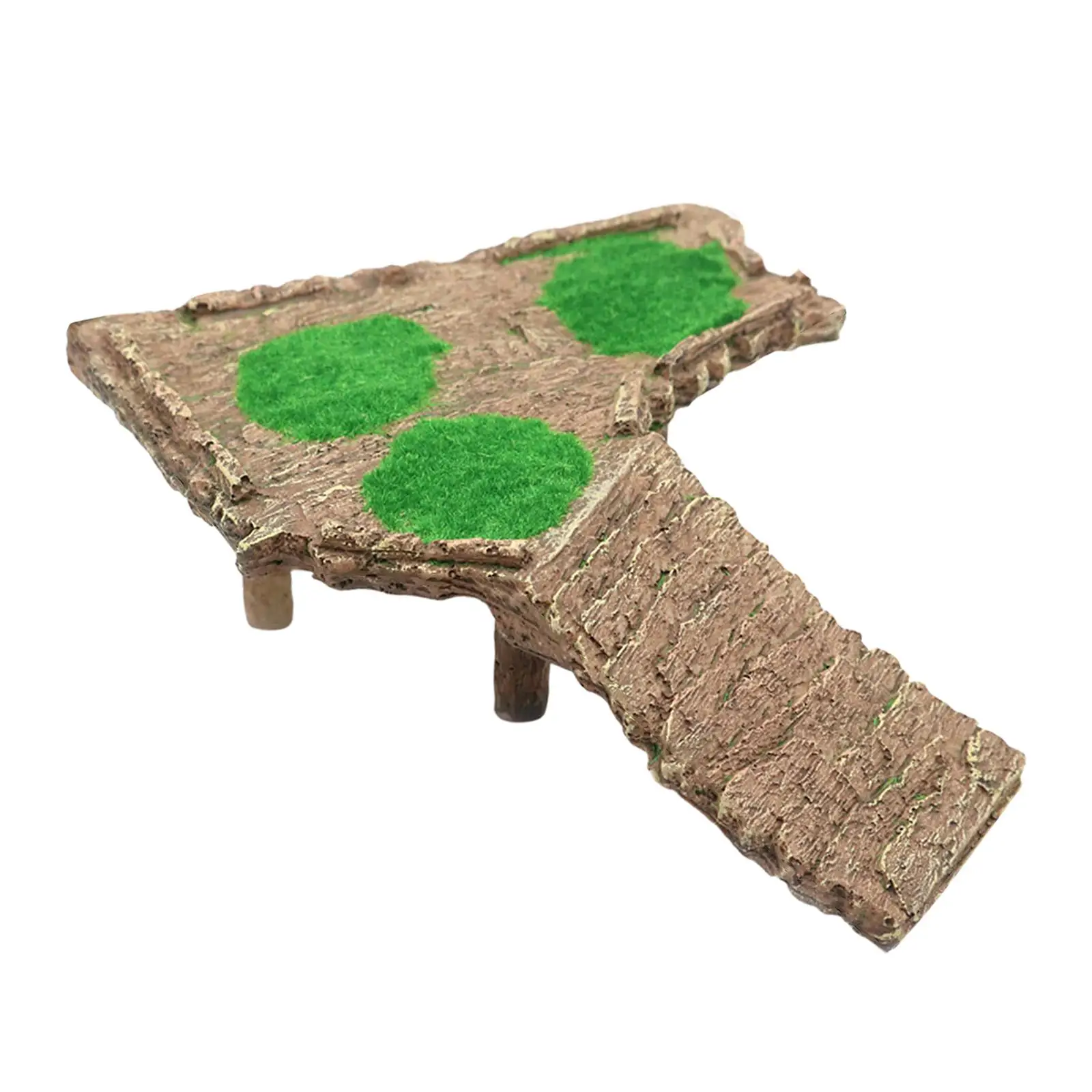 Plataforma para tomar el sol de tortuga, decoración de acuario de resina para lagartos, Iguanas, Geckos