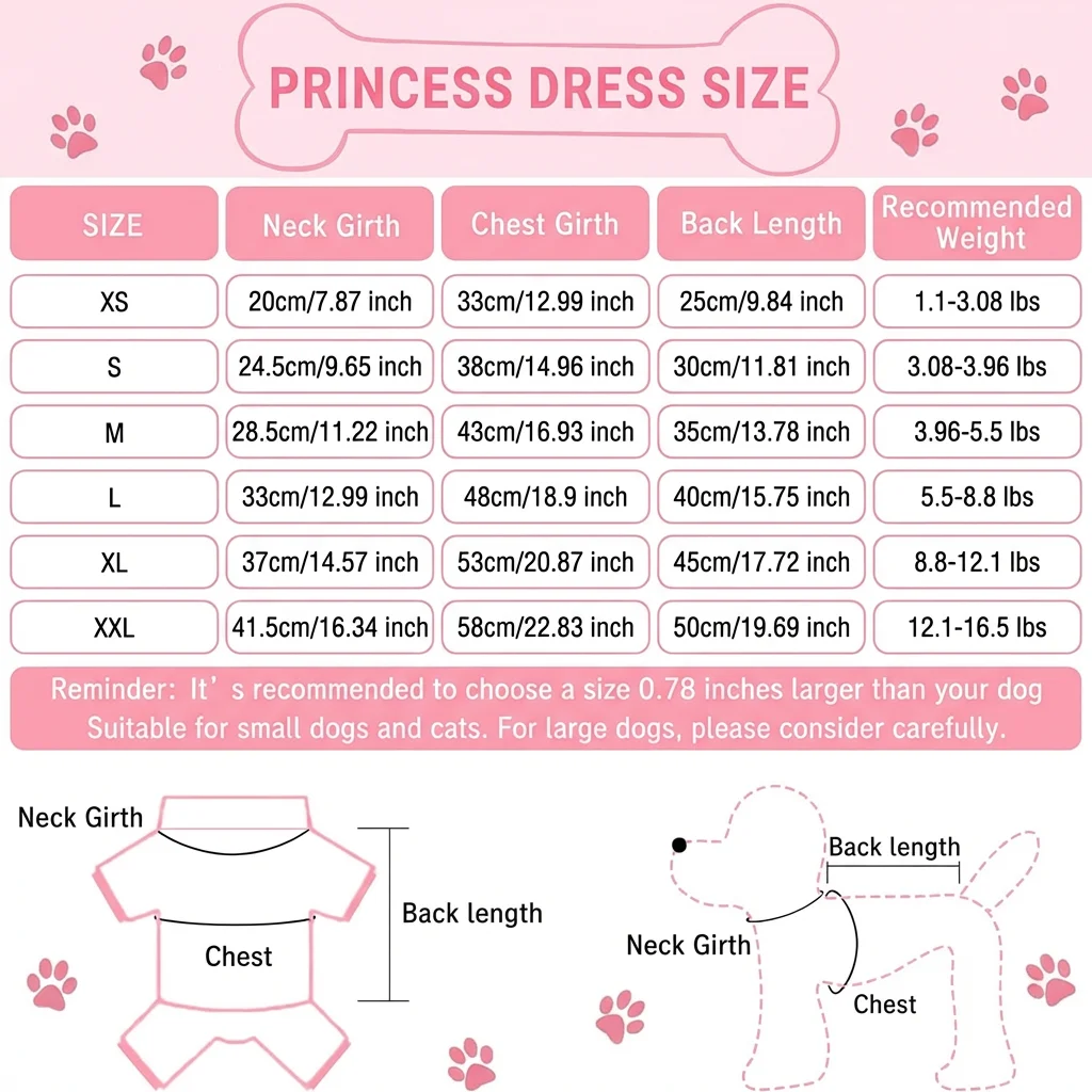Vestido veraniego con estampado helado para perros y gatos