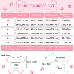 Vestido veraniego con estampado helado para perros y gatos