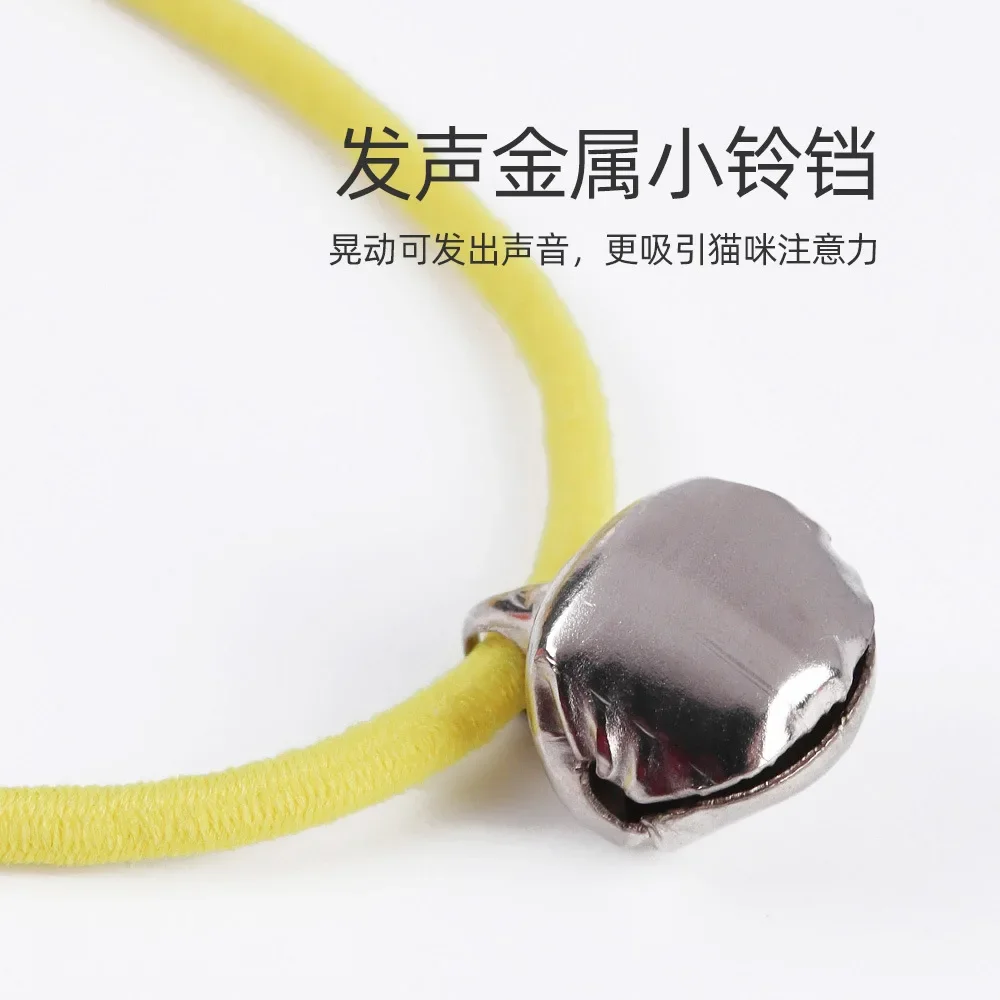 Juguetes para gatos, artefacto para aliviar el aburrimiento, ventosa sin rastro, puerta colgante, palo de Catering, sonido colgante, juguete para mascotas resistente a mordeduras - imagen 4