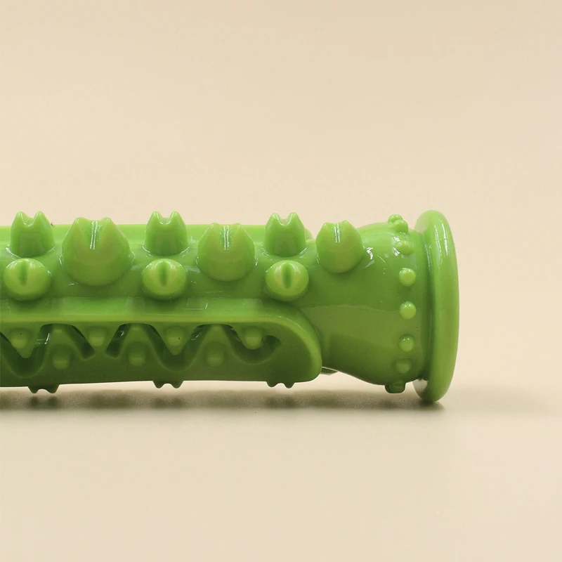 Cepillo de dientes para perros, palo de juguete para masticar, Molar de goma suave, juguetes interactivos para perros pequeños, juguete de comida duradero para masticar con fugas - imagen 5