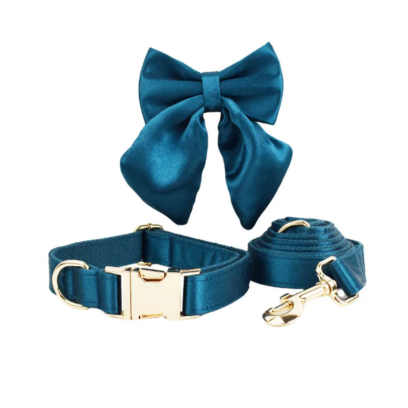 Bow Collar Leash Set