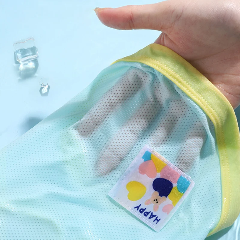 HOOPET-Chaleco de malla para mascotas, ropa elástica con estampado para perros pequeños, transpirable, ligero, para Chihuahua, cachorro y gato - imagen 3