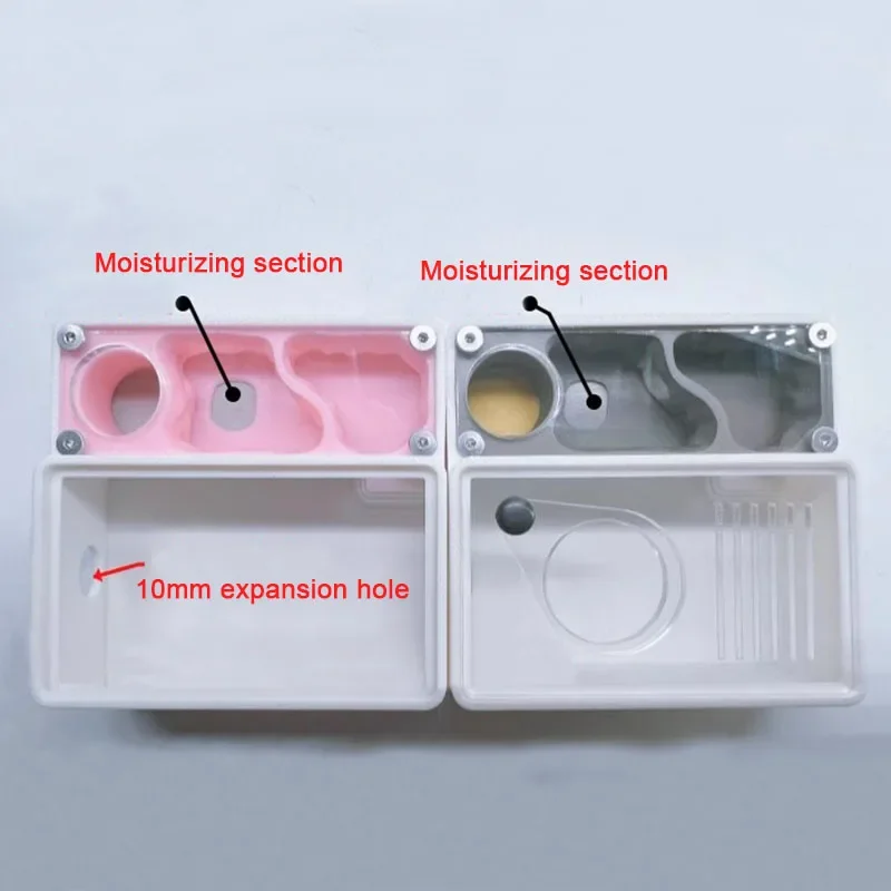 3D-gedrucktes Ameisenfarm-Königin-Meuernest, Zubehör für Anfänger, Ameisenhalter, Ameisenhaus, geeignet für kleine Ameisenarten, Haustier-Anthill - imagen 2