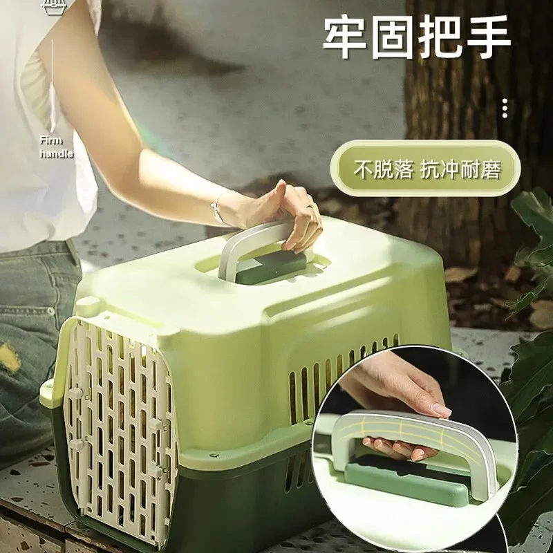 Bolsa de transporte portátil para mascotas, caja de transporte para perros y gatos al aire libre - imagen 2