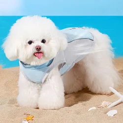 Ropa de protección solar para perros - chaleco ligero de verano