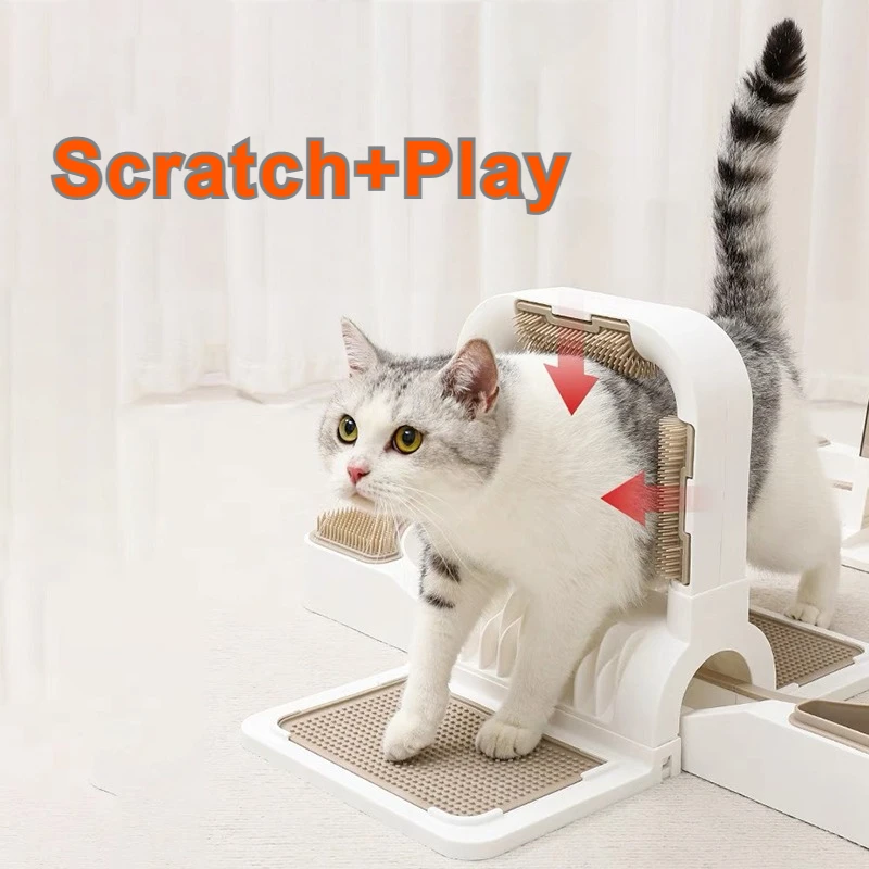 Rompecabezas de juguete para gatos, gatitos, juguetes grandes, accesorios para realzar el cerebro, gatos, gatitos, torre de comida, juguetes, raspadores de interior, producto para mascotas - imagen 2