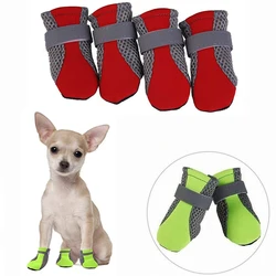 Botas impermeables y reflectantes para perros pequeños y medianos