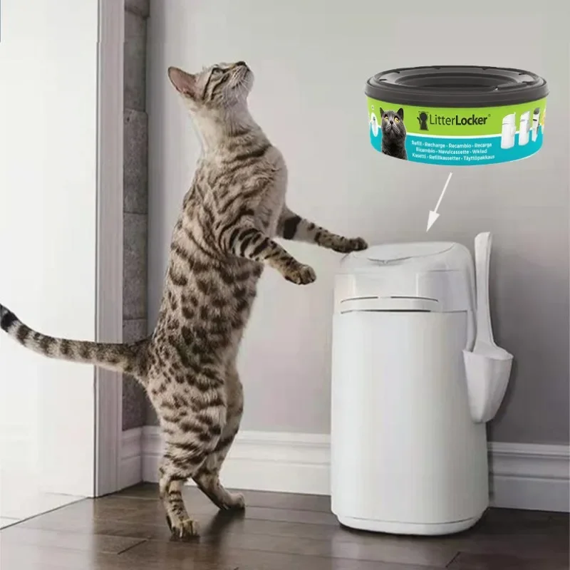 Bolsas de basura gruesas especiales para gatos, forros, casillero de basura Universal de generación 2/3/4, bloques de arena para gatos, bolsas de basura para bacterias - imagen 5