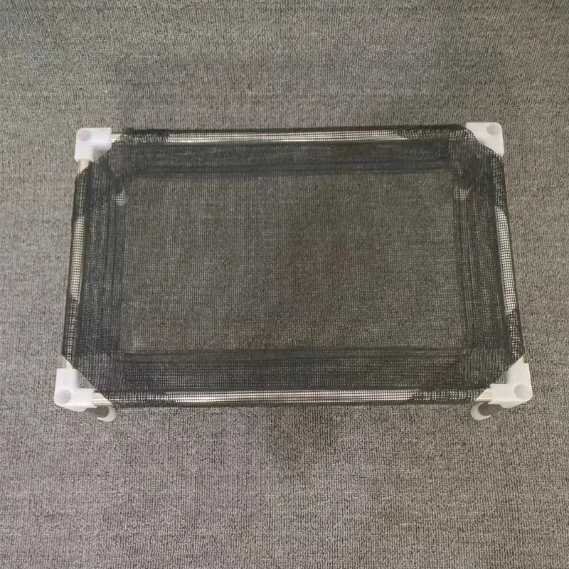 Cama elevada para mascotas, Mini cama plegable para acampar para perros y gatos, casa portátil, extraíble, lavable, perrera para cachorros, hamaca para perros - imagen 5