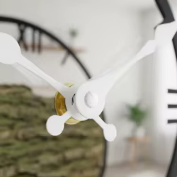 Reloj de Pared Hueco 12 Pulgadas – Lectura Fácil