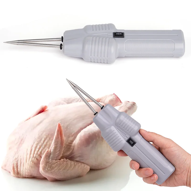 Extractor de pelo eléctrico rápido, herramienta de extracción de pelo de mano, máquina de depilación comercial de pollo y pato para aves de corral - imagen 2
