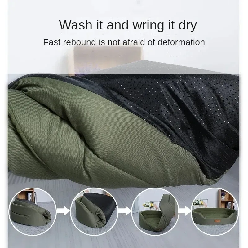 Cama invierno para perros grandes y gatos – Cojín acolchada térmica - imagen 3
