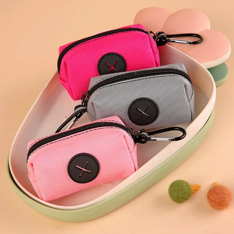 Dispensador bolsas para paseo de perros – Con mosquetón para recoligir caca - imagen 2