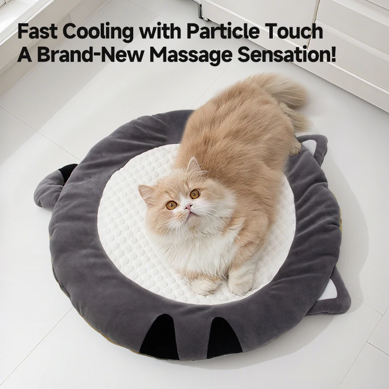 Cama refrescante para gatos – Base antideslizante y lavable - imagen 3