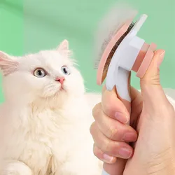 Deslanador para perros y gatos – Cepillo autolimpiante con masaje