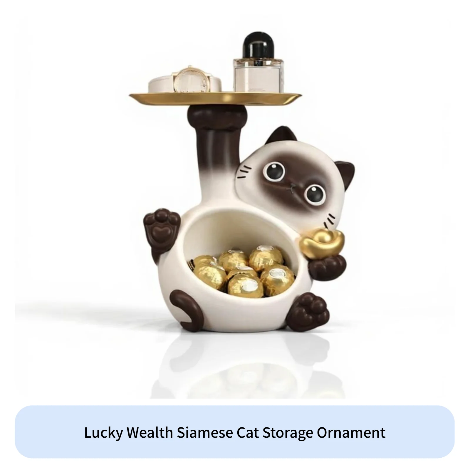Organizador de llaves con forma de gato – Decoración para entrada y escritorio