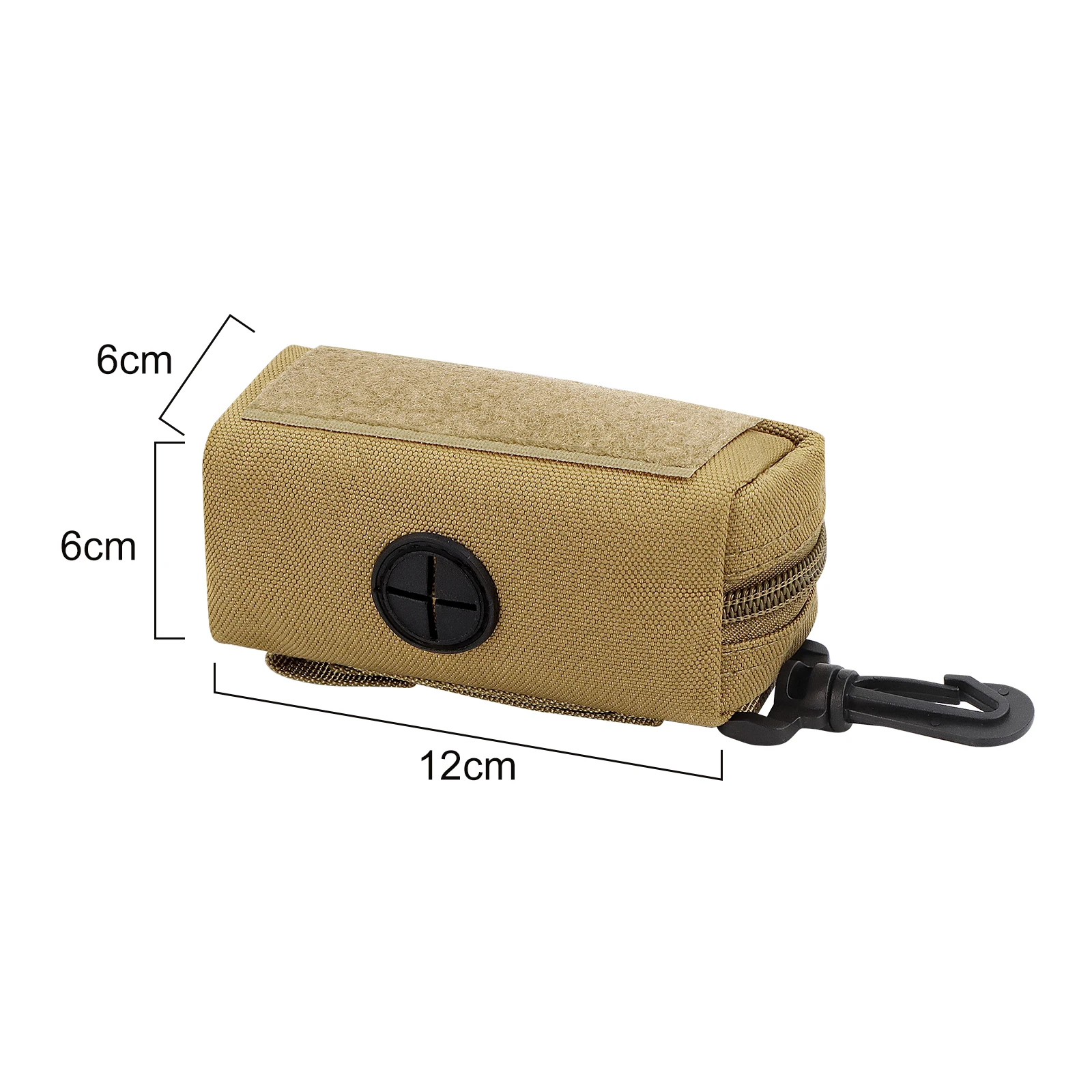 Accesorio de entrenamiento multifuncional para mascotas, bolsa táctica de entrenamiento para perros con dispensador de bolsas para excrementos, bolsa para caminar para perros para entrenar a caminar - imagen 5