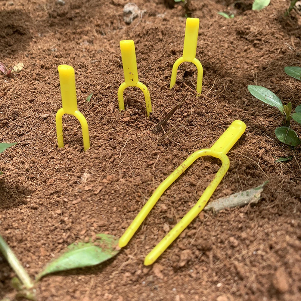 100 Uds. Tenedor para plantar fresas, equipo hortícola para el hogar, soportes para plantas y equipo de protección, soportes para jaulas para plantas - imagen 4