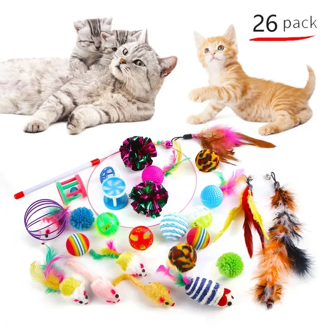 Divertida tienda para gatos, suministros para ratones, simulación de peces, accesorios para gatitos, juguetes para gatos, pelotas interactivas, juego de gato plegable, túnel Chat - imagen 5