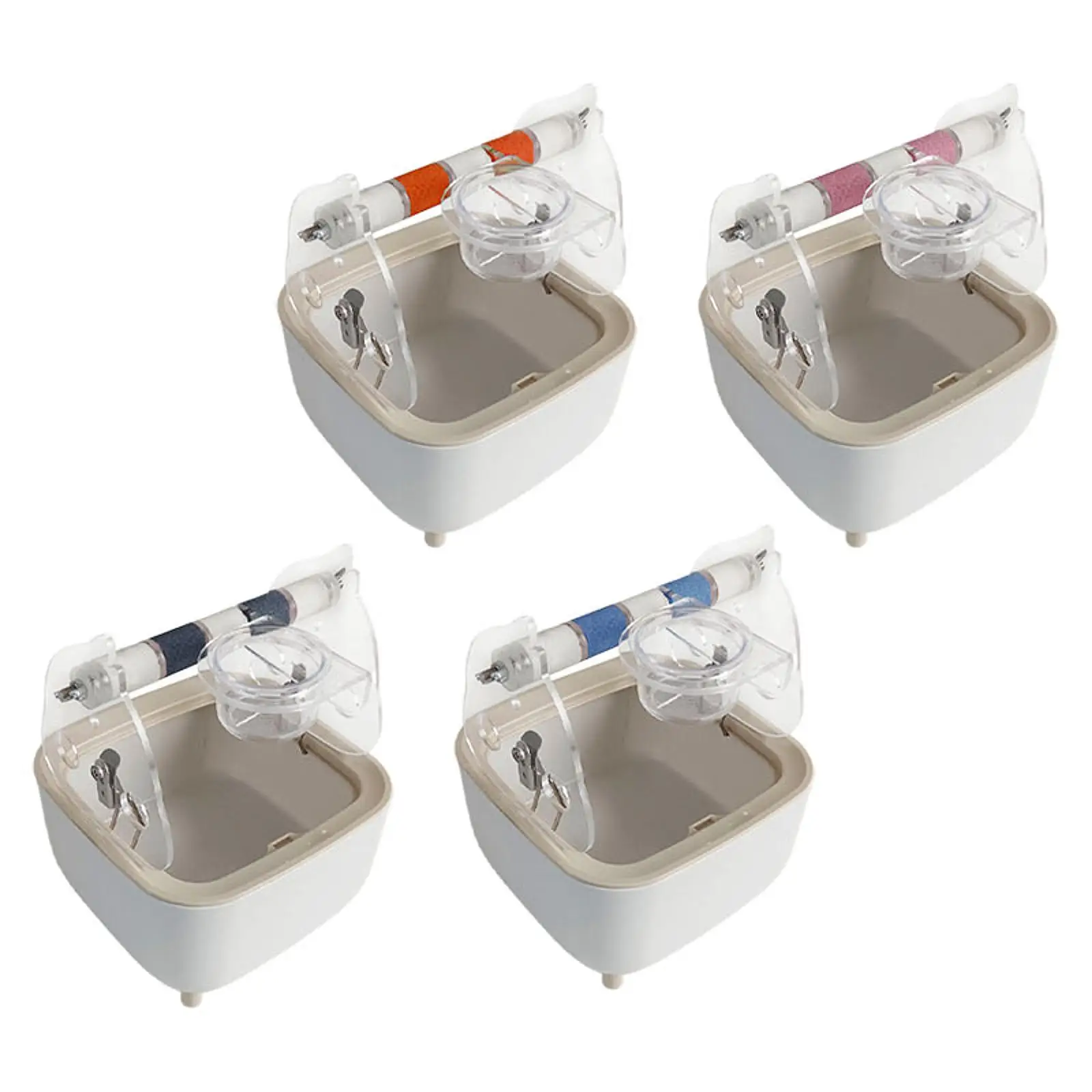 Parrot Training Toilet Stand,Parrot Perch,Gym,Multifunction Interactive Dropping Station Small Bird Perch for Parakeets Macaw