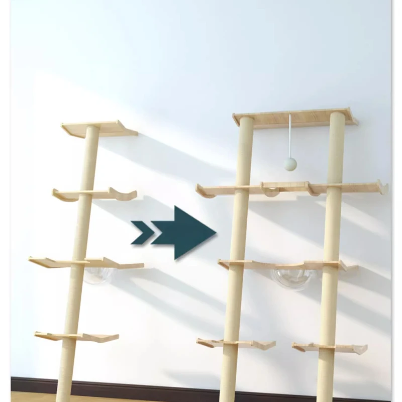 Almohadilla de refrigeración para gatos y perros, Torre rascadora con Hamaca, almohadilla para dormir, ayudas para entrenamiento, productos para mascotas - imagen 2