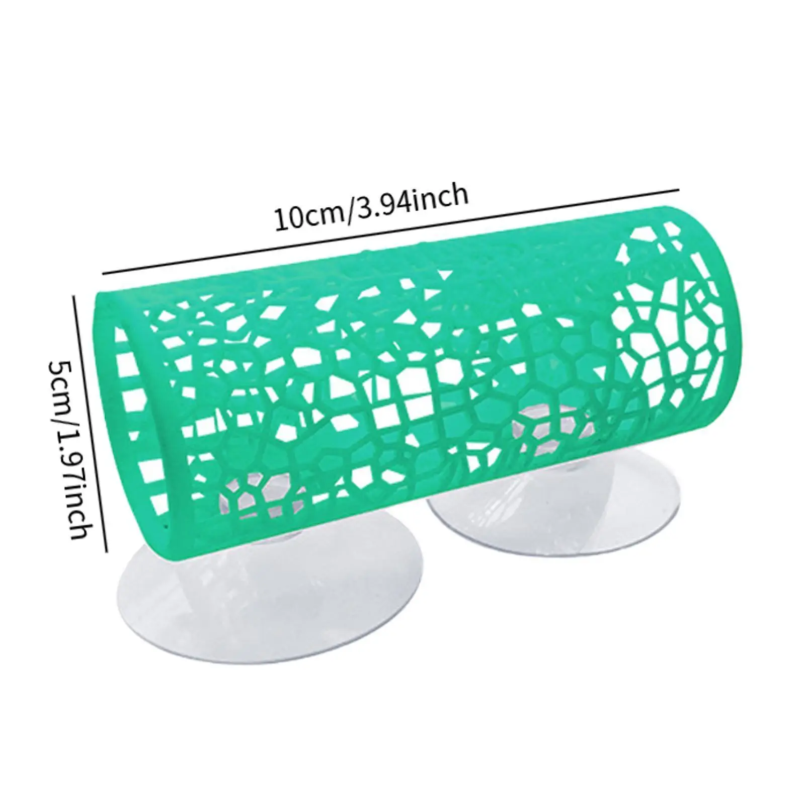 Betta Tunnel Betta Fish Toy,with Suction Cups,Enrichment,Hideout Tube,Tank Decoration for Small Fish Guppies Home Living Room