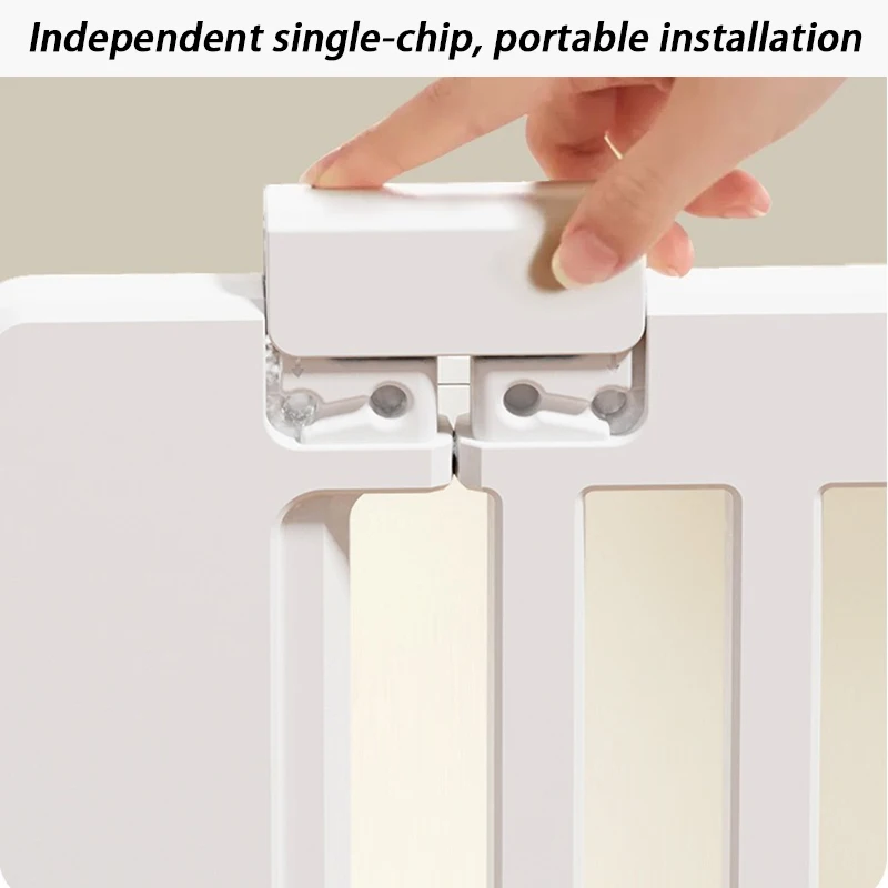 Paneles de valla para perros de interior portátiles de 60CM de alto, puerta Bichon Corgi, jaula para perros pequeños, valla duradera, suministros para parque infantil para mascotas - imagen 3